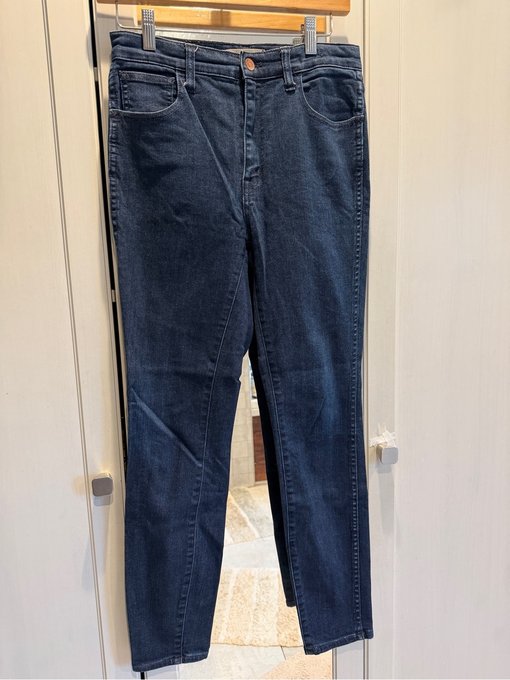 Madewell Skinny Jeans in Dark Indigo